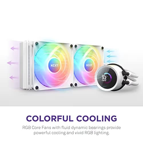 NZXT Kraken Water 360mm RGB 78.02 CFM White image