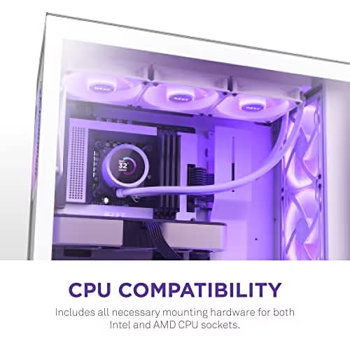 NZXT Kraken Water 360mm RGB 78.02 CFM White image