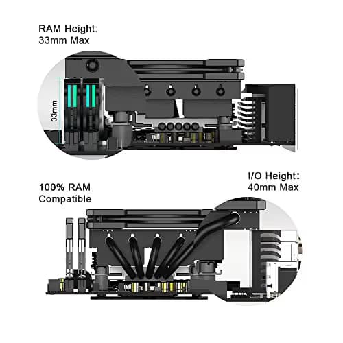 ID-COOLING IS-55 Air ARGB 55mm Black image
