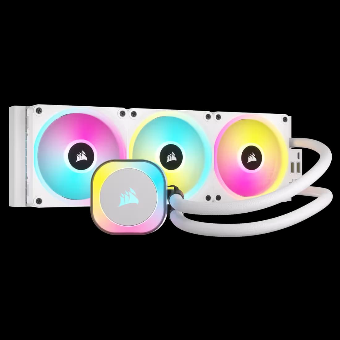 Corsair iCUE LINK H150i RGB Water 360mm RGB 63.1 CFM White main image