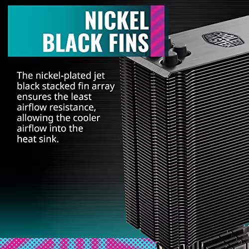 Cooler Master Hyper 212 Air RGB Black Edition 159mm 59 CFM Black image