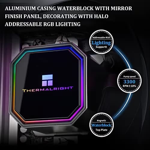 Thermalright Frozen Prism ARGB Water 240mm Black image