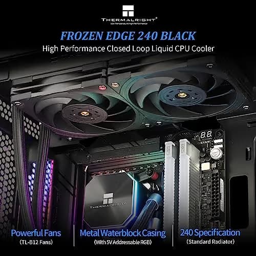 Thermalright Frozen Edge Water 240mm 69 CFM Black image