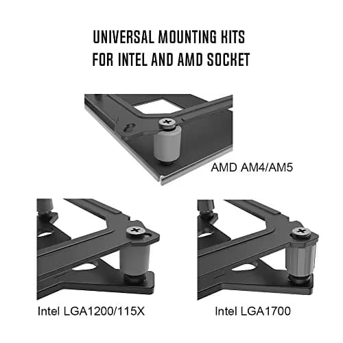 ID-COOLING SE-224-XTS Air 151mm Black / Silver 70 CFM image