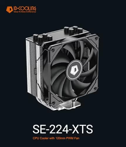 ID-COOLING SE-224-XTS Air 151mm Black / Silver 70 CFM image