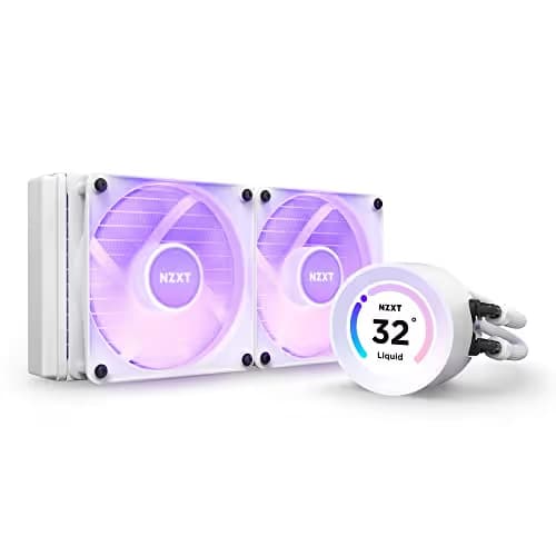 NZXT Kraken Elite Water 240mm RGB 78.02 CFM White image