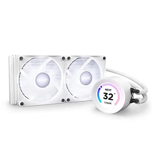 NZXT Kraken Elite Water 240mm RGB 78.02 CFM White image