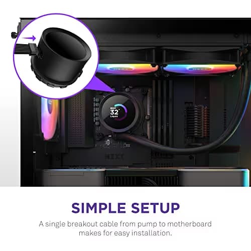 NZXT Kraken Water 360mm RGB Black image