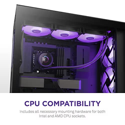 NZXT Kraken Water 360mm RGB Black image