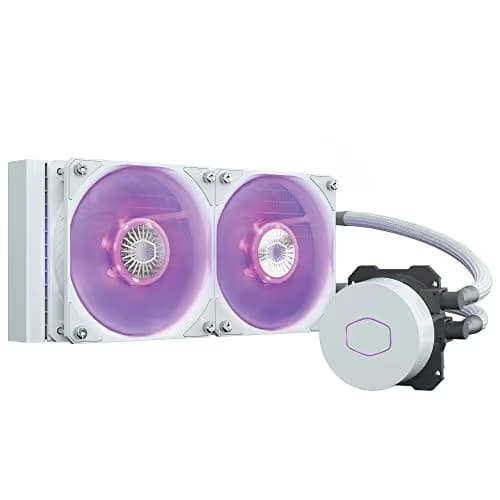 Cooler Master MasterLiquid ML240L V2 Water 240mm RGB 62 CFM White / Black main image