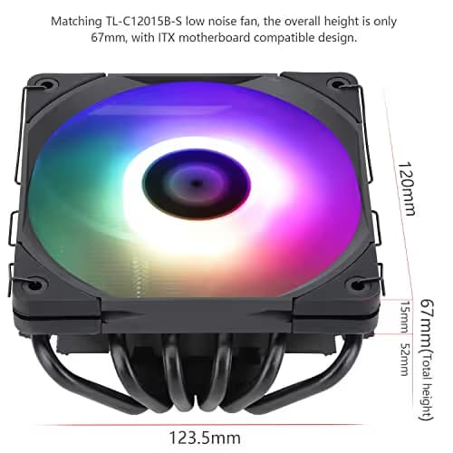 Thermalright AXP120-X67 Air 67mm Black image