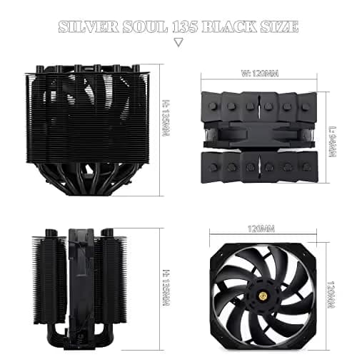 Thermalright Silver Soul Air 135mm 82 CFM Black image
