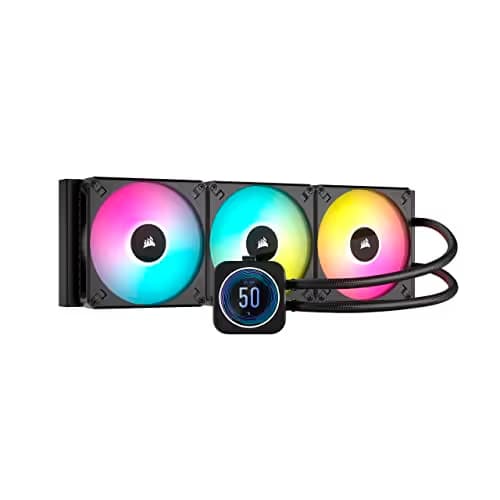 Corsair iCUE H170i ELITE LCD XT Water 420mm Black image