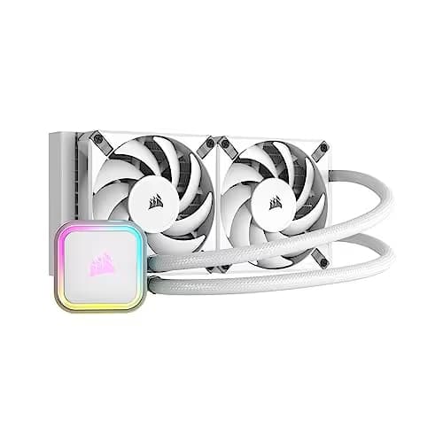 Corsair iCUE H100i RGB ELITE Water 240mm White main image
