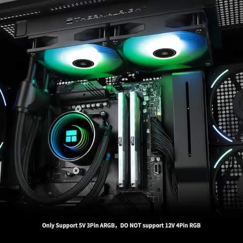 Thermalright Frozen Notte Water 240mm ARGB Black image