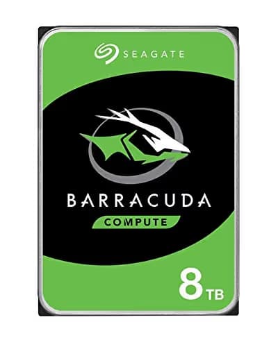 Seagate Barracuda Compute 8TB HDD 3.5" 5400RPM SATA 6.0 Gb/s Internal image