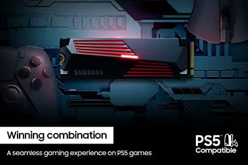 Samsung 990 Pro w/Heatsink 1TB SSD M.2 PCIe 4.0 NVMe image