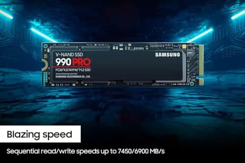 Samsung 990 Pro 4TB M.2 SSD PCIe 4.0 NVMe image