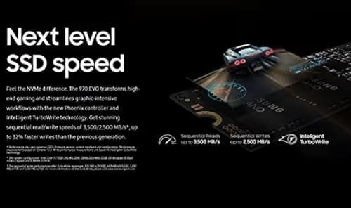 Samsung 970 Evo 250GB M.2-2280 SSD PCIe 3.0 NVMe image