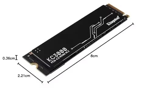 Kingston KC3000 4.096 TB SSD M.2-2280 PCIe 4.0 x4 NVMe image