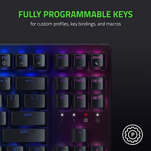 Razer BlackWidow V3 RGB Mechanical Wired Gaming Keyboard image