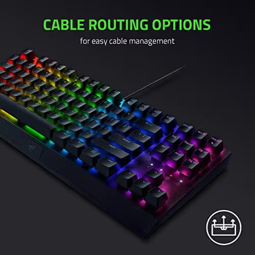 Razer BlackWidow V3 RGB Mechanical Wired Gaming Keyboard image