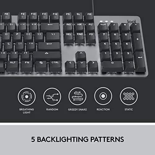 Logitech K845 TTC Brown Wired Standard Keyboard image