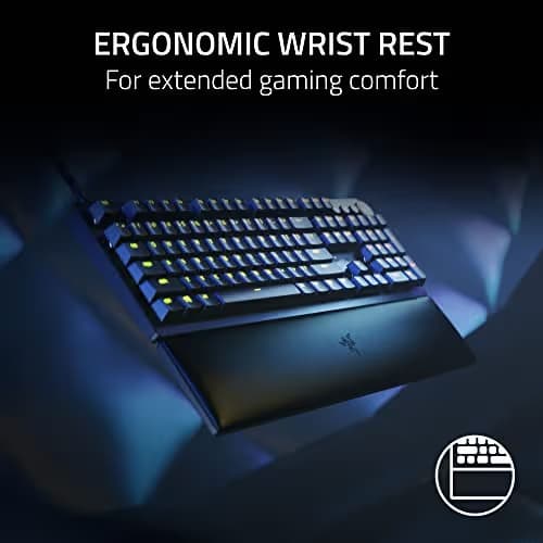 Razer Huntsman V2 Razer Purple Optical Clicky RGB Wired Gaming Keyboard image