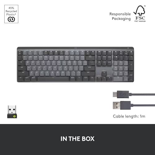 Logitech MX Mechanical Wireless Slim Keyboard image