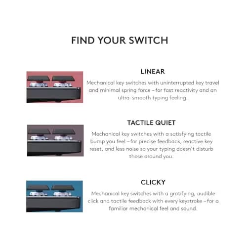 Logitech MX Mechanical Wireless Slim Keyboard image