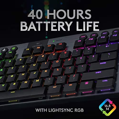 Logitech G915 TKL RGB Wireless/Bluetooth/Wired Gaming Keyboard image