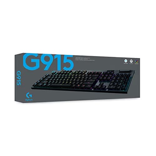 Logitech G915 Lightspeed RGB Wireless Logitech GL Tactile Gaming Keyboard image