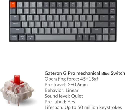 Keychron K2 Plastic RGB Wireless Standard Keyboard image