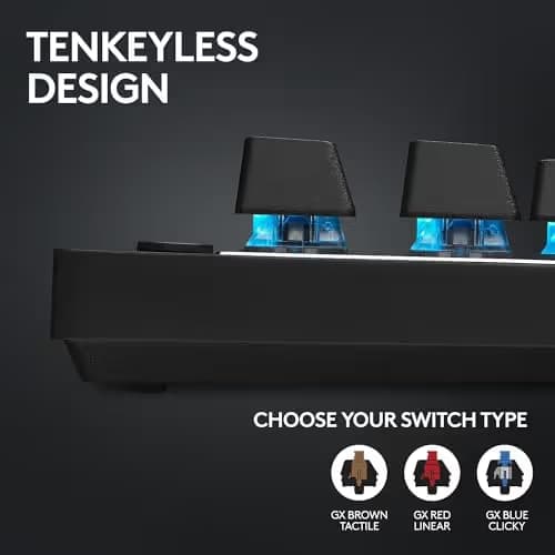 Logitech PRO X RGB Logitech GX Brown Tactile Mechanical Gaming Keyboard image