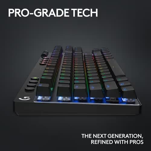 Logitech PRO X RGB Logitech GX Red Linear Gaming Keyboard image