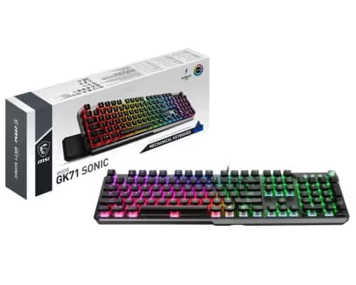 MSI VIGOR GK71 SONIC RGB Wired Gaming Keyboard image