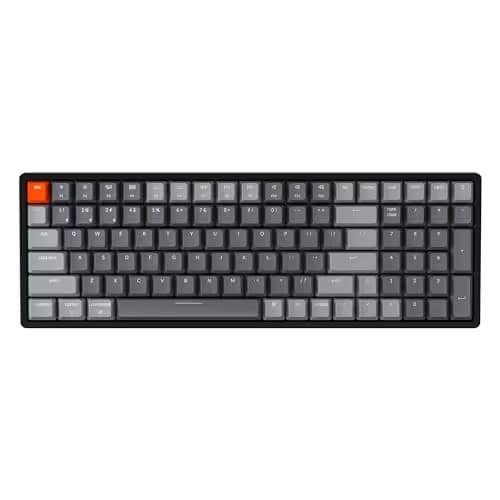 Keychron K4 V2 RGB Bluetooth/Wired Standard Gateron G Pro Blue Mechanical Keyboard image