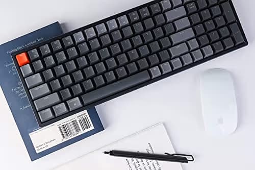 Keychron K4 V2 RGB Bluetooth/Wired Standard Gateron G Pro Blue Mechanical Keyboard image