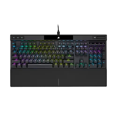 Corsair K70 RGB PRO Cherry MX Speed Silver Wired Gaming Keyboard image