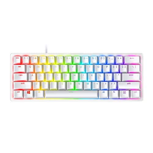 Razer Huntsman Mini RGB Razer Purple Optical Clicky Wired Gaming Keyboard image