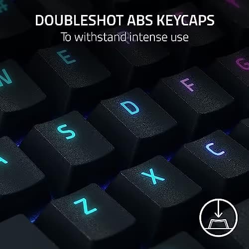 Razer BlackWidow V4 RGB Wired Razer Yellow Mechanical Gaming Keyboard image