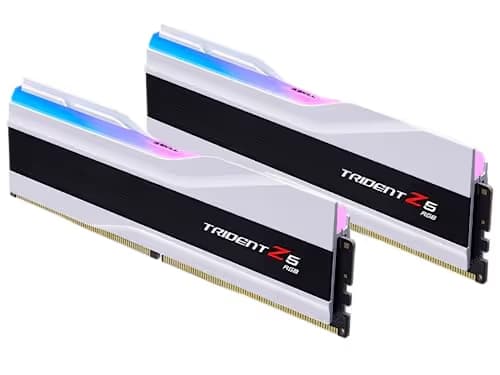 G.Skill Trident Z5 RGB White / Black DDR5-6000 CL30 64GB (2x32GB) image