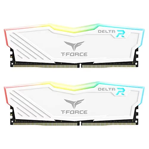 TEAMGROUP T-Force Delta RGB White DDR4-3600 CL18 32GB (2x16GB) WHITE main image