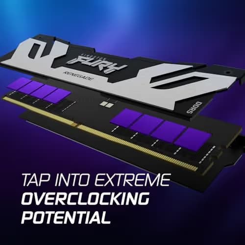 Kingston FURY Renegade Silver / Black DDR5-6000 CL32 32GB (2x16GB) image