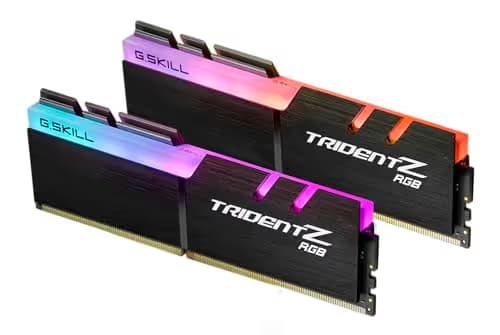 G.SKILL TridentZ RGB Series 32GB (2 x 16GB) 288-Pin PC RAM DDR4 3600 (PC4 28800) Desktop Memory Model F4-3600C18D-32GTZR image