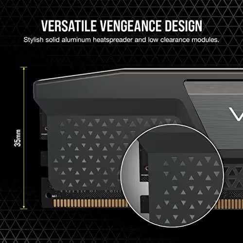 Corsair Vengeance Black DDR5-6600 CL32 64GB (4x16GB) image