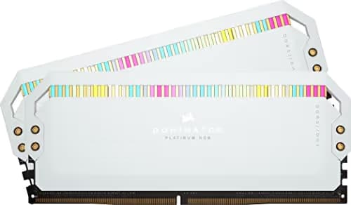 Corsair Dominator Platinum RGB White DDR5-5200 CL40 32GB (2x16GB) image