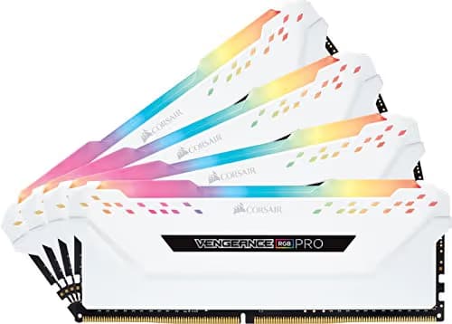 Corsair Vengeance RGB Pro White DDR4-3200 CL16 32GB (4x8GB) image