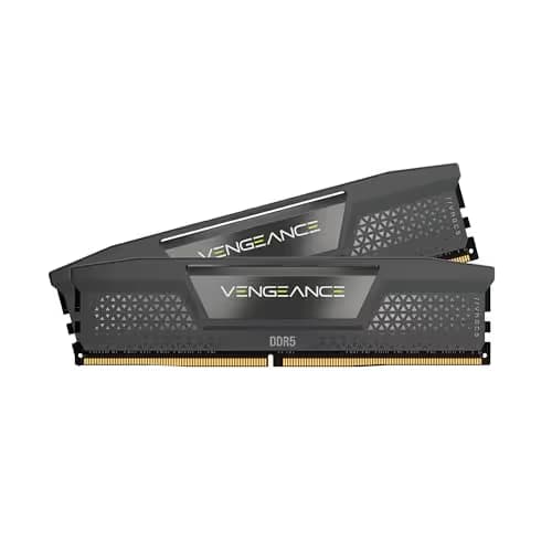 Corsair Vengeance 64GB (2 x 32GB) DDR5-6000 PC5-48000 CL30 Dual Channel Desktop Memory Kit CMK64GX5M2B6000C30 main image