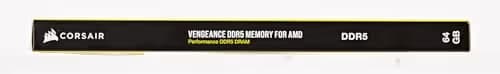 Corsair Vengeance 64GB (2 x 32GB) DDR5-6000 PC5-48000 CL30 Dual Channel Desktop Memory Kit CMK64GX5M2B6000C30 image